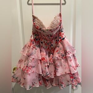 Floral Pink Dress